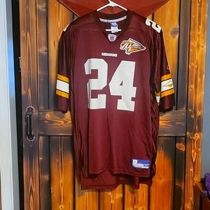 VINTAGE 90's LIMITED ADDITION Reebok Football Jersey / Color Burgundy - Wine